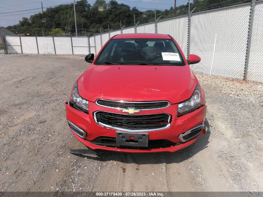 2015 CHEVROLET CRUZE LT - 1G1PE5SBXF7137502