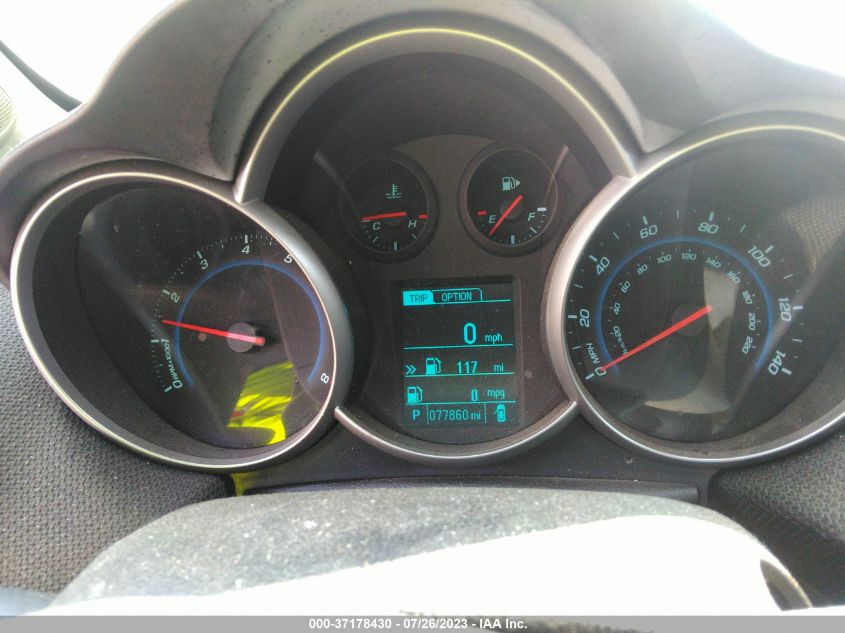 2015 CHEVROLET CRUZE LT - 1G1PE5SBXF7137502