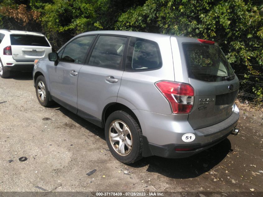 2014 SUBARU FORESTER 2.5I - JF2SJAAC5EH472158