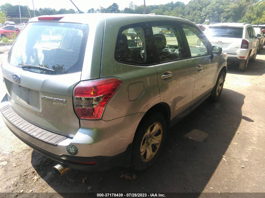 2014 SUBARU FORESTER 2.5I - JF2SJAAC5EH472158