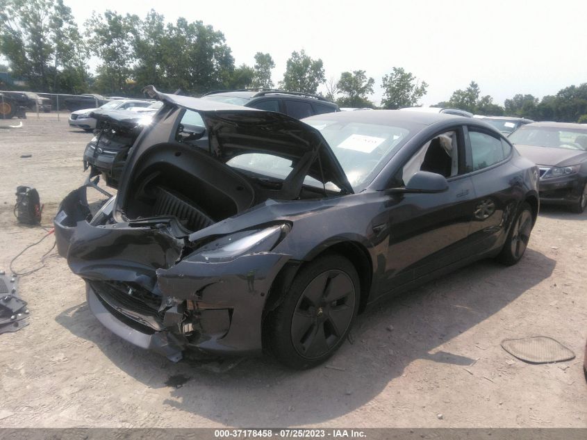 2022 TESLA MODEL 3 LONG RANGE - 5YJ3E1EB3NF314085