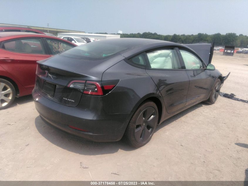 2022 TESLA MODEL 3 LONG RANGE - 5YJ3E1EB3NF314085