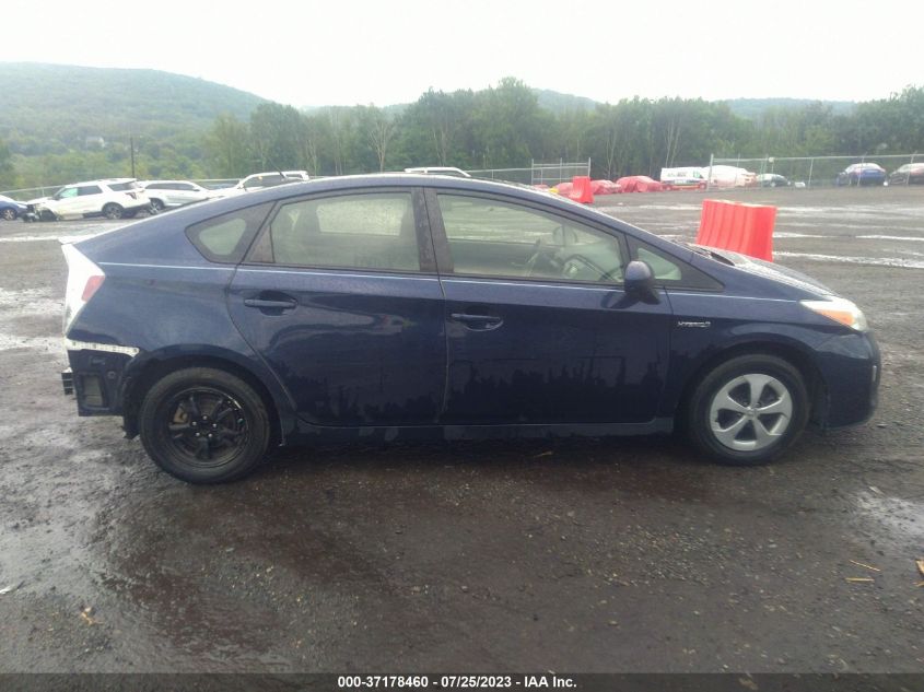 2013 TOYOTA PRIUS ONE/TWO/THREE/FOUR/FIVE - JTDKN3DU8D0354041