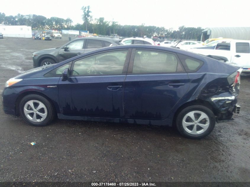 2013 TOYOTA PRIUS ONE/TWO/THREE/FOUR/FIVE - JTDKN3DU8D0354041