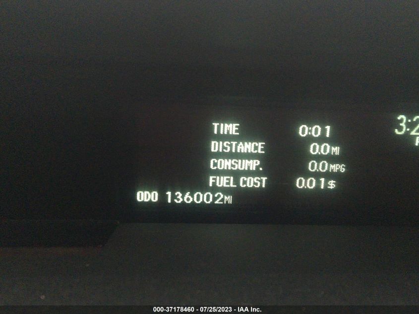 2013 TOYOTA PRIUS ONE/TWO/THREE/FOUR/FIVE - JTDKN3DU8D0354041