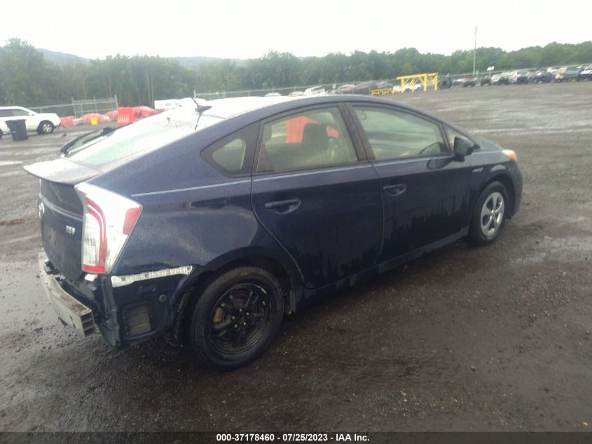 2013 TOYOTA PRIUS ONE/TWO/THREE/FOUR/FIVE - JTDKN3DU8D0354041