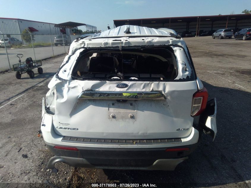 2021 FORD EXPLORER LIMITED - 1FMSK8FH7MGB54809
