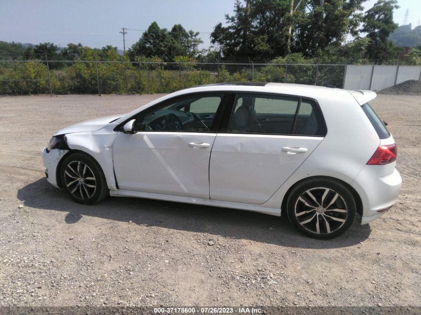 2015 VOLKSWAGEN GOLF TSI SE - 3VW217AU2FM006837
