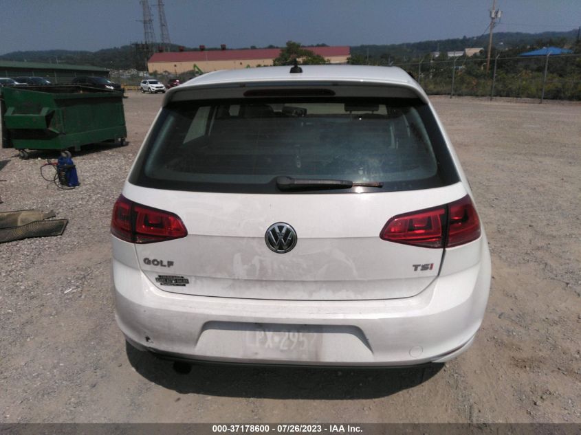 2015 VOLKSWAGEN GOLF TSI SE - 3VW217AU2FM006837