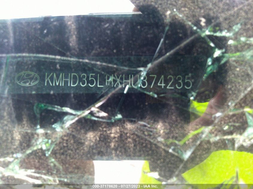 2017 HYUNDAI ELANTRA GT - KMHD35LHXHU374235