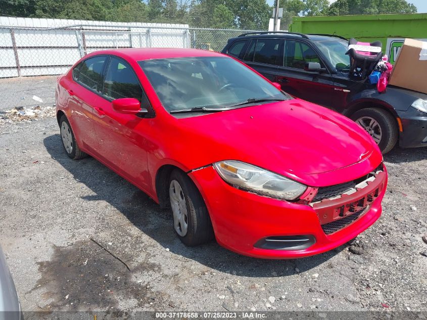 2016 DODGE DART SE - 1C3CDFAA0GD624481