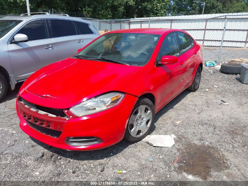 2016 DODGE DART SE - 1C3CDFAA0GD624481