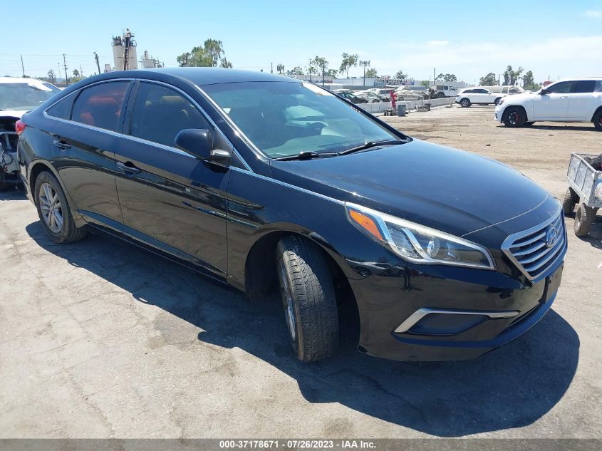 2017 HYUNDAI SONATA SE - 5NPE24AF0HH575109