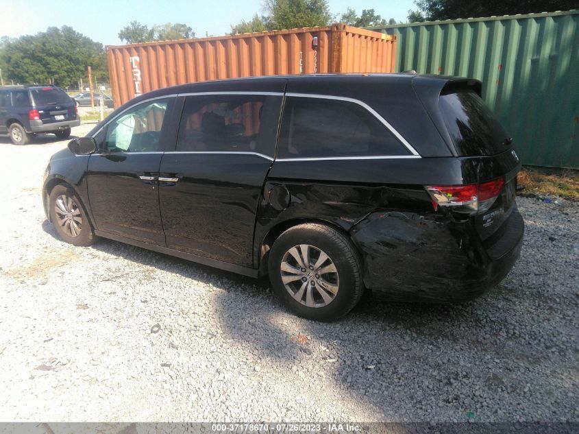 2016 HONDA ODYSSEY SE - 5FNRL5H30GB155489