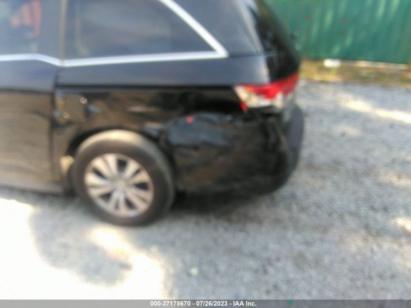 2016 HONDA ODYSSEY SE - 5FNRL5H30GB155489