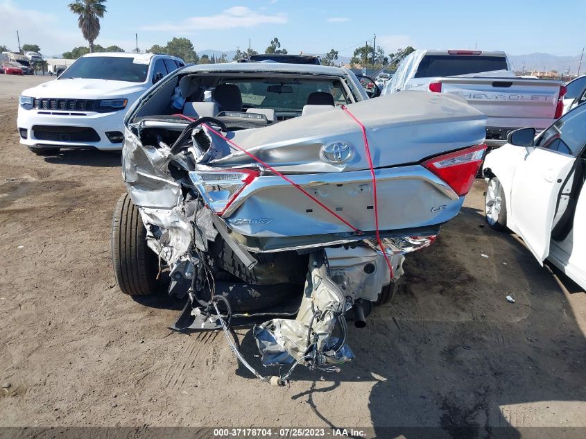2015 TOYOTA CAMRY XLE/SE/LE/XSE - 4T4BF1FK2FR477442