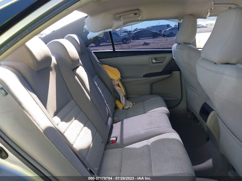 2015 TOYOTA CAMRY XLE/SE/LE/XSE - 4T4BF1FK2FR477442