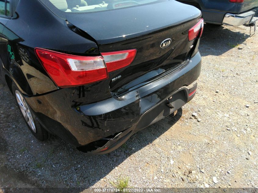 2015 KIA RIO LX - KNADM4A34F6521912