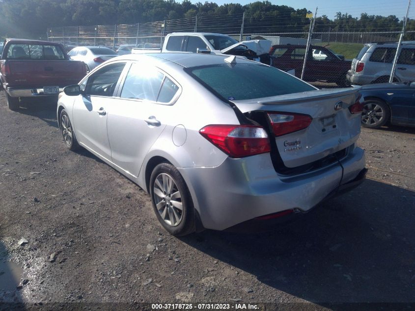 2016 KIA FORTE LX - KNAFX4A61G5443588