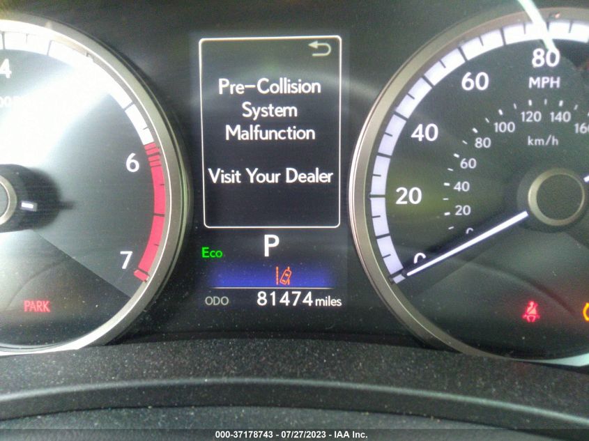 2018 LEXUS NX NX 300 - JTJBARBZ7J2153855
