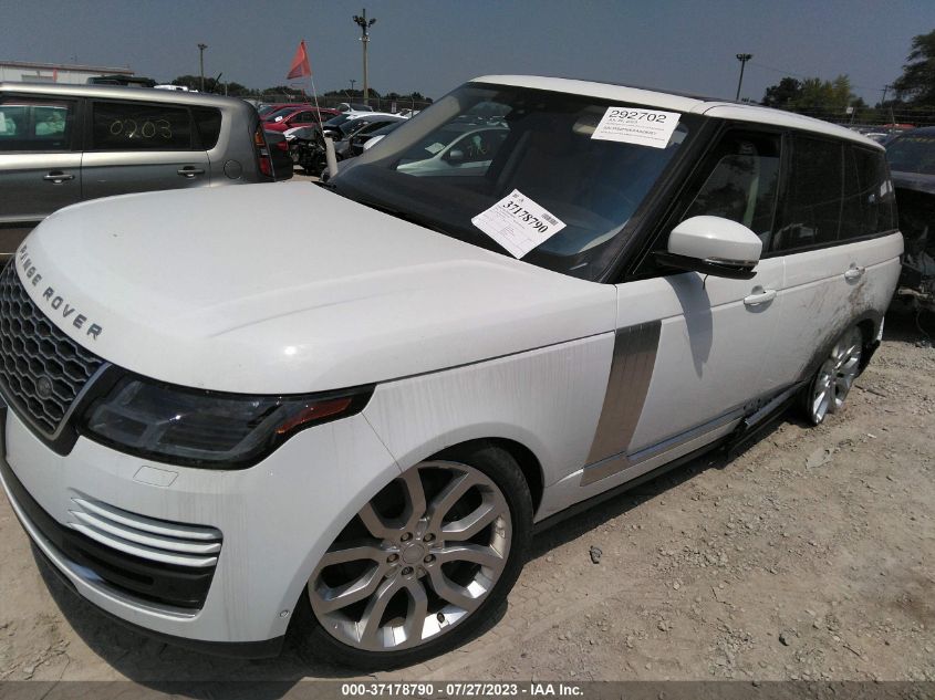 VIN SALGS2RE6KA528957 2019 LAND ROVER RANGE ROVER