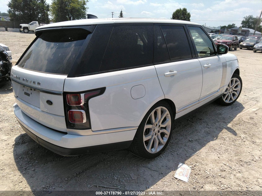 VIN SALGS2RE6KA528957 2019 LAND ROVER RANGE ROVER