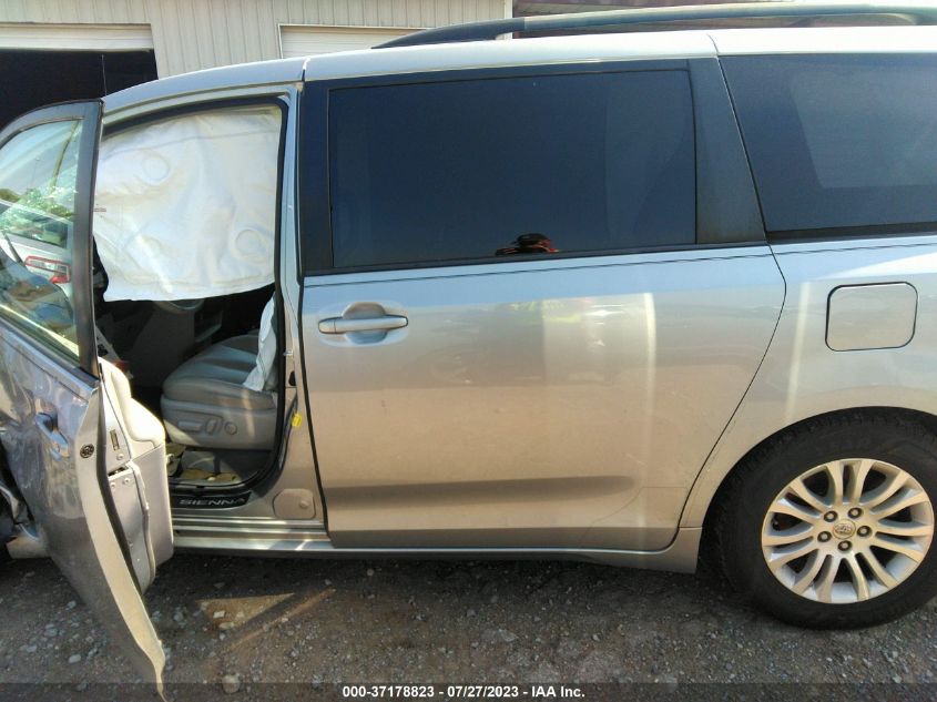 2014 TOYOTA SIENNA XLE/XLE AAS/LTD - 5TDYK3DCXES410425