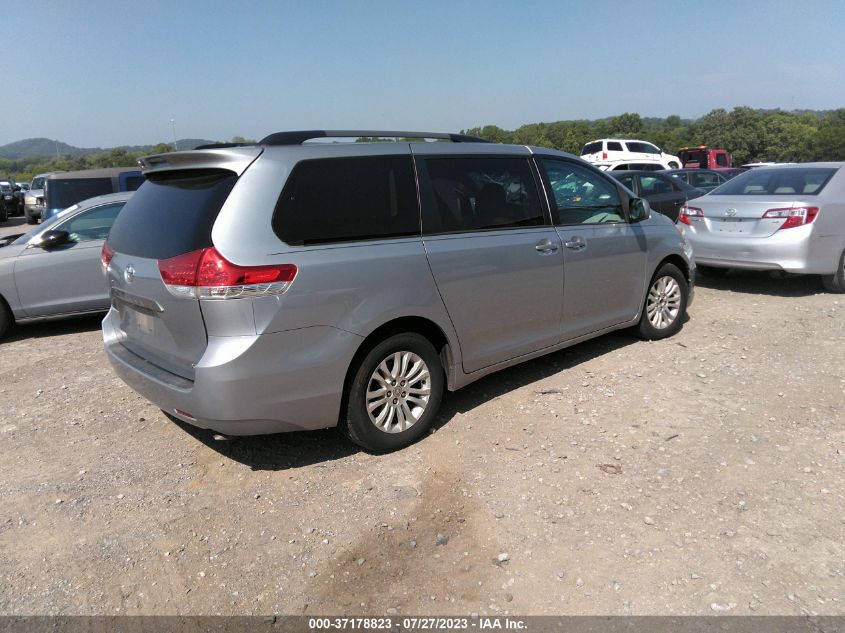 2014 TOYOTA SIENNA XLE/XLE AAS/LTD - 5TDYK3DCXES410425