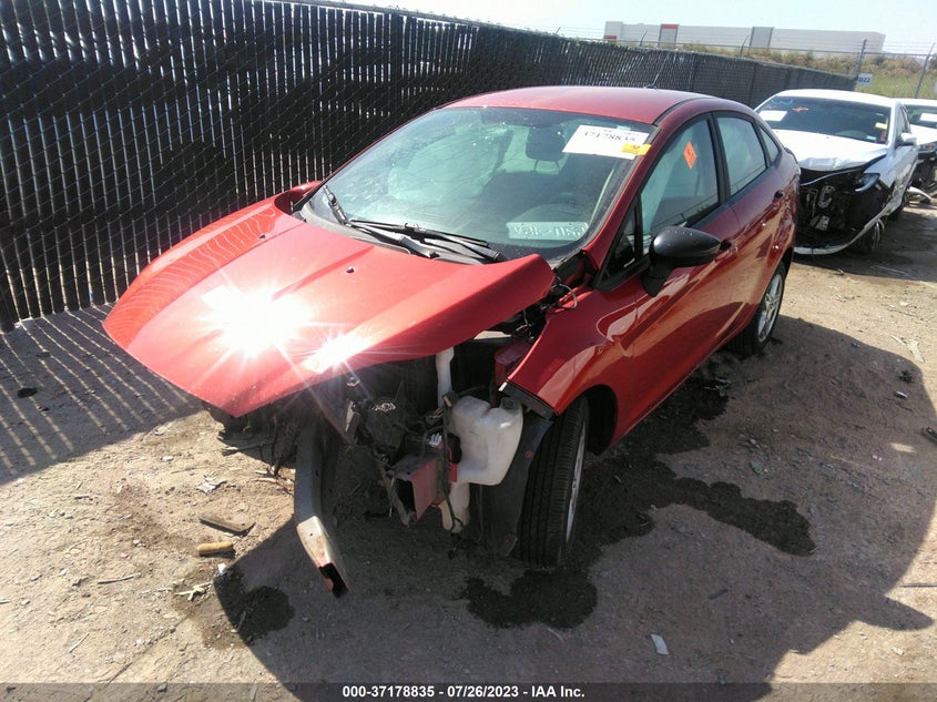 VIN 3FADP4BJ7KM118191 2019 FORD FIESTA SE