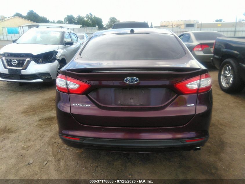 2013 FORD FUSION SE - 3FA6P0H76DR363065