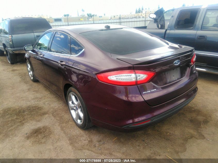 2013 FORD FUSION SE - 3FA6P0H76DR363065