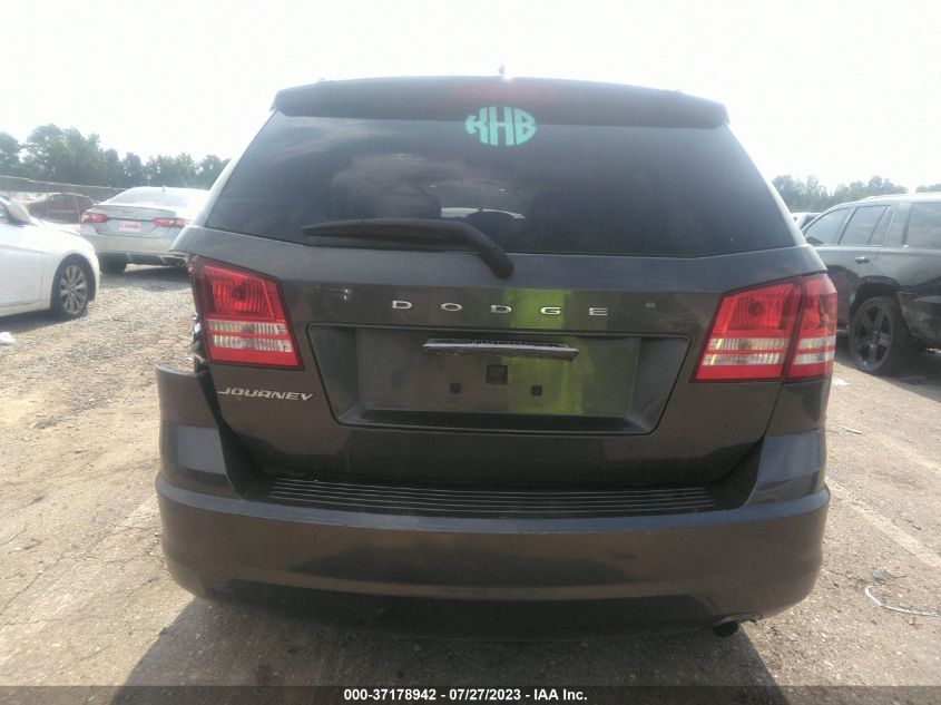 2016 DODGE JOURNEY SE - 3C4PDCAB3GT110753