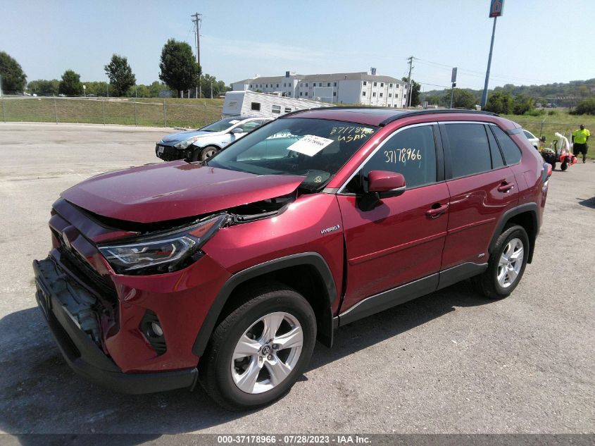 2021 TOYOTA RAV4 HYBRID - 4T3R6RFV5MU016838