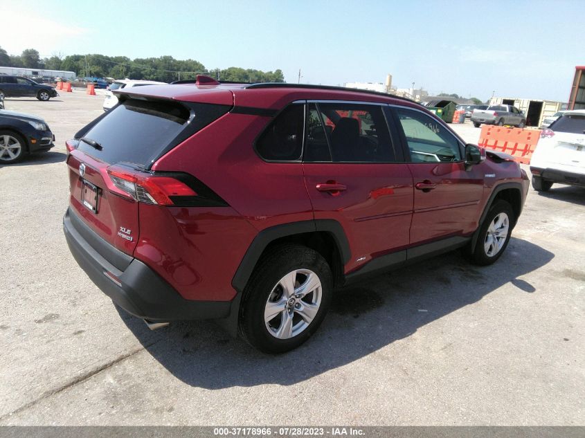 2021 TOYOTA RAV4 HYBRID - 4T3R6RFV5MU016838