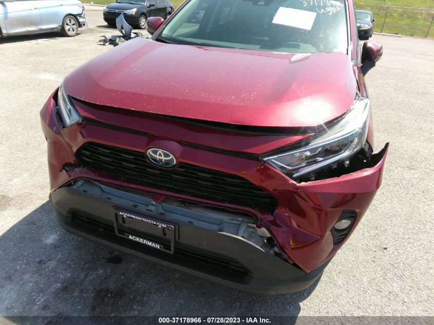 2021 TOYOTA RAV4 HYBRID - 4T3R6RFV5MU016838