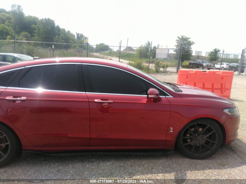 2014 FORD FUSION TITANIUM - 3FA6P0K96ER118911