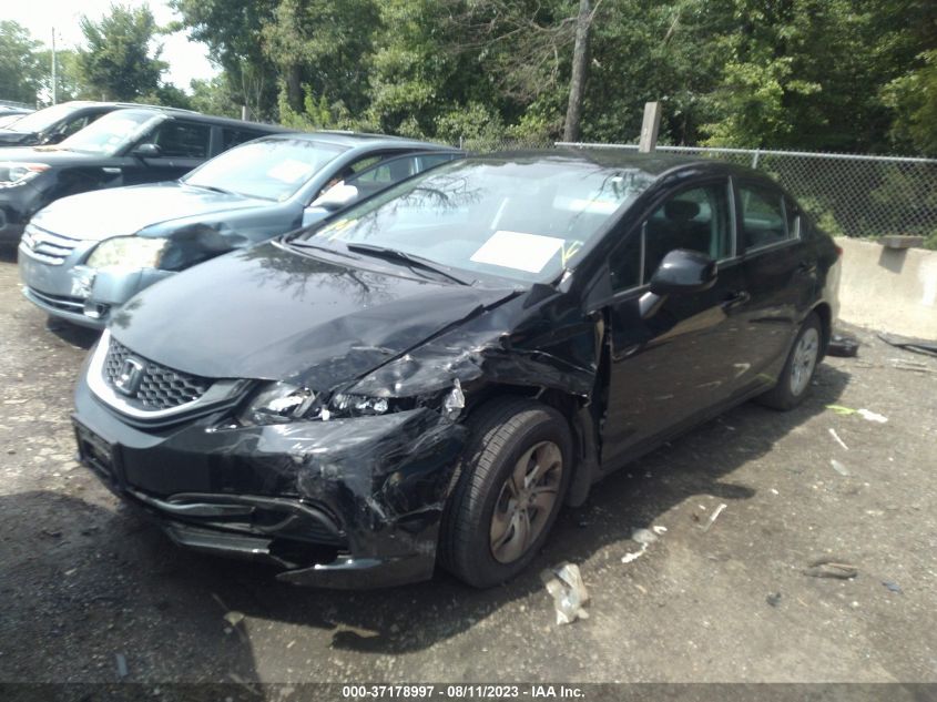 2013 HONDA CIVIC LX - 2HGFB2F51DH584317