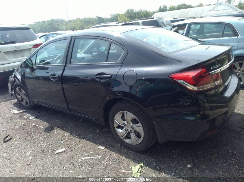 2013 HONDA CIVIC LX - 2HGFB2F51DH584317