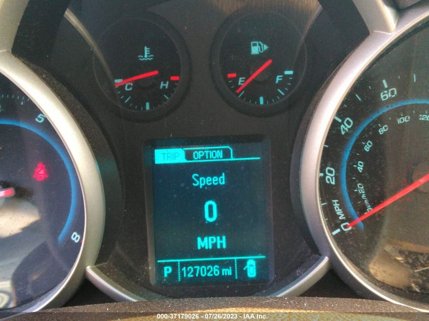 2015 CHEVROLET CRUZE LT - 1G1PE5SB1F7139929