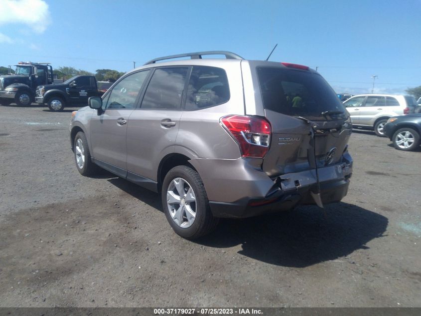 2015 SUBARU FORESTER 2.5I PREMIUM - JF2SJADC8FH473012