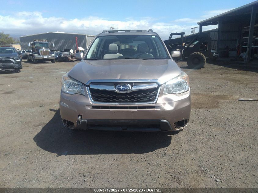 2015 SUBARU FORESTER 2.5I PREMIUM - JF2SJADC8FH473012