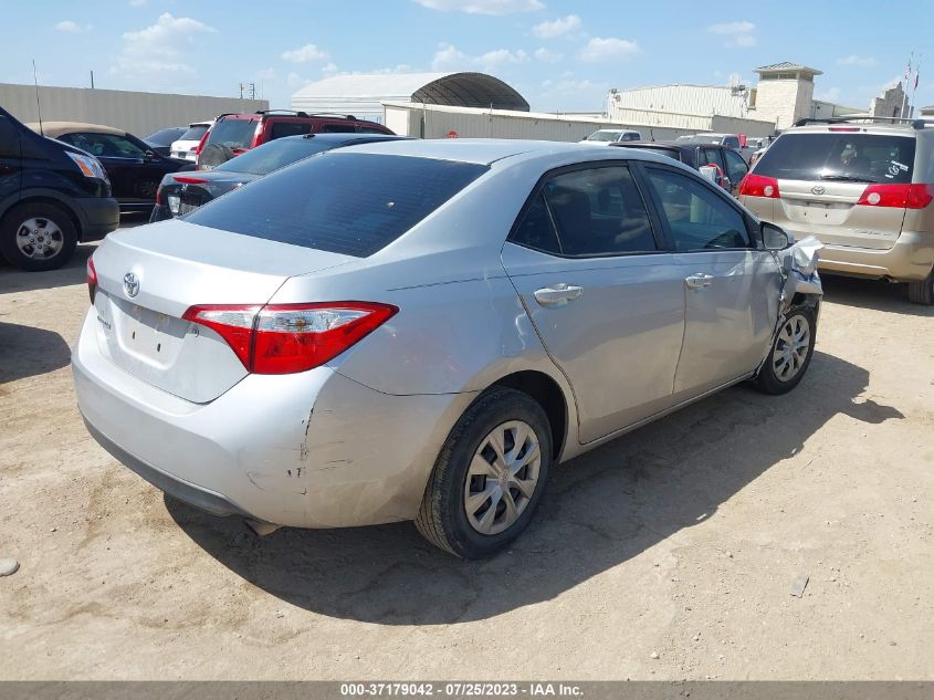 2016 TOYOTA COROLLA L/LE/S/S PLUS/LE PLUS - 5YFBURHE9GP546605