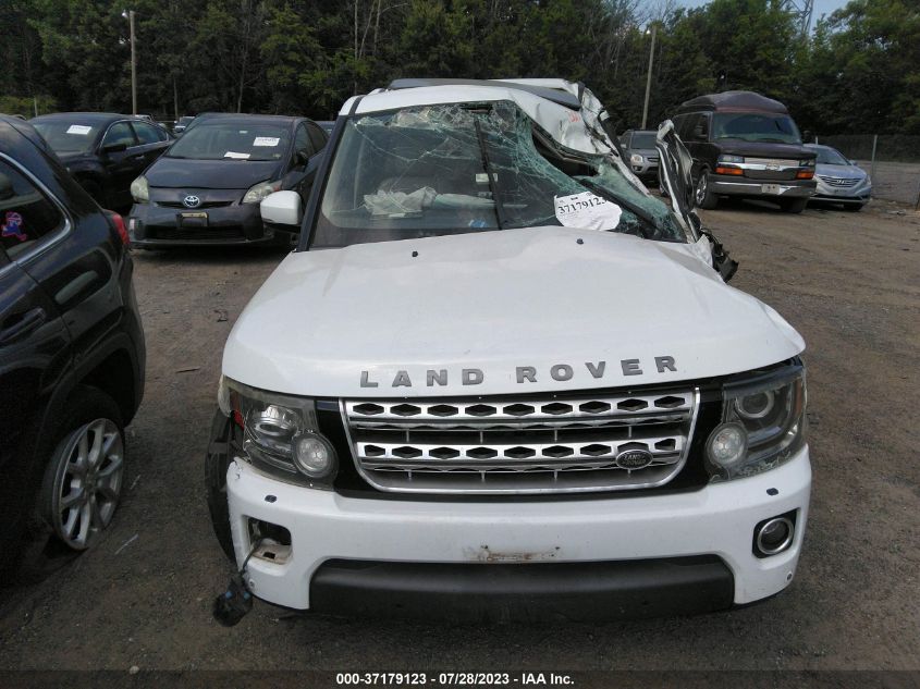 2015 LAND ROVER LR4 LUX - SALAK2V64FA744638