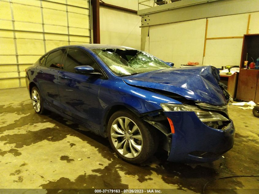 2015 CHRYSLER 200 S - 1C3CCCDG3FN678576