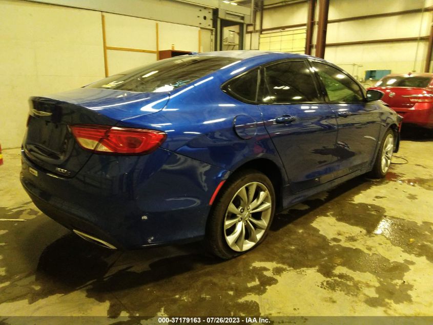 2015 CHRYSLER 200 S - 1C3CCCDG3FN678576