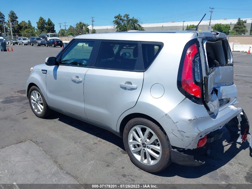 VIN KNDJP3A55J7568619 2018 KIA SOUL no.3