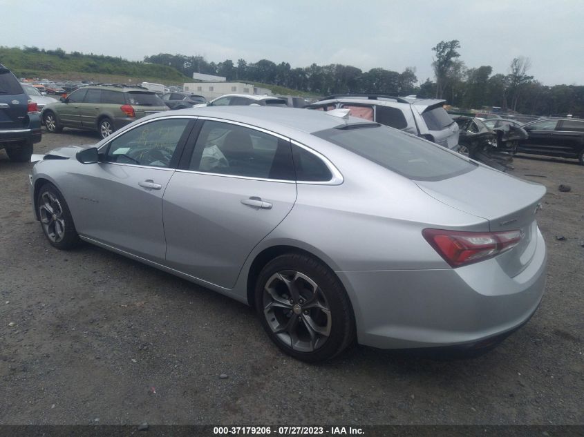 2021 CHEVROLET MALIBU LT - 1G1ZD5ST9MF004172
