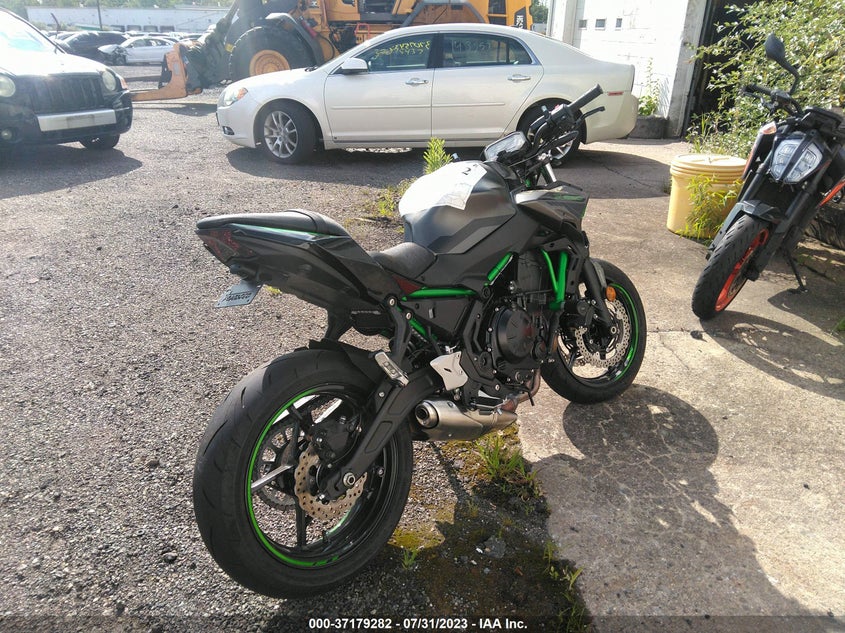 VIN ML5EREN12PDA96367 2023 KAWASAKI ER650 N