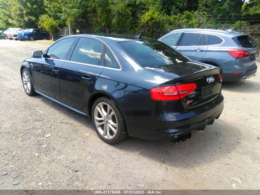 2013 AUDI S4 PREMIUM PLUS - WAUBGAFL9DA151346