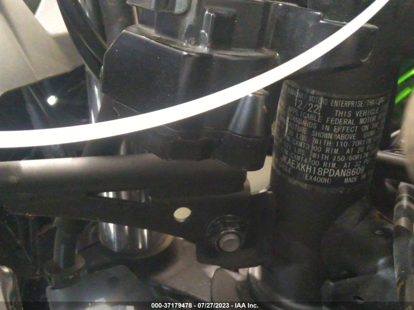 2023 KAWASAKI EX400 - JKAEXKH18PDAN8609